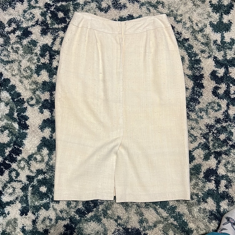 ⭐️ vintage 100% silk Carole little pencil skirt - Picture 4 of 4